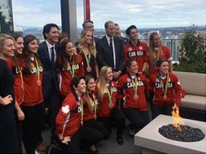 Prince William and Justin Trudeau in Vancouver